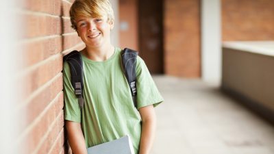 teen student in school teen student in school